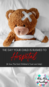The day your child is rushed to hospital