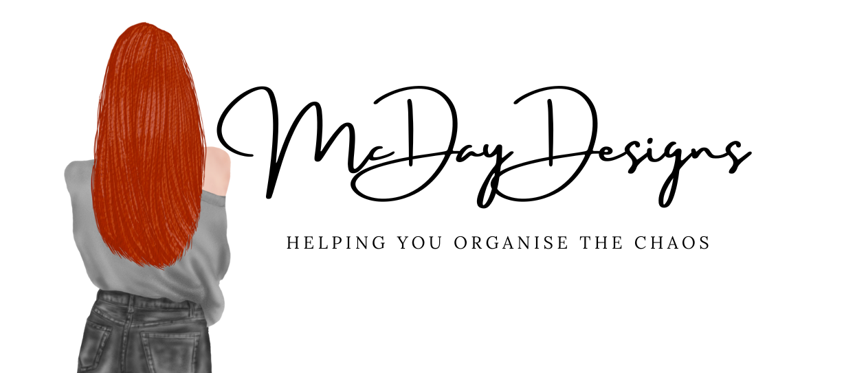 McDay Designs Helping You Organise The Chaos.