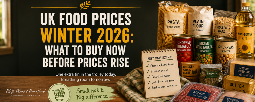 Store cupboard foods to buy ahead of UK food price rises in winter 2026